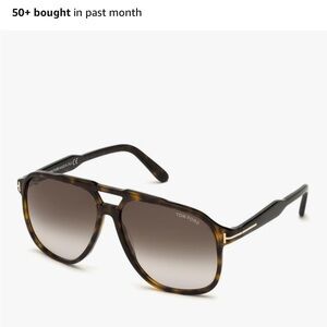 Tom Ford Brown Tortoise Dark Havana TF753 Raoul Sunglasses